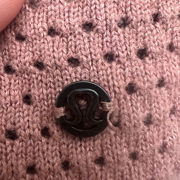Lululemom Women's Pink Hooded Sweater Wrap Size Medium 6 / 8 Still Movement - Picture 12 of 14